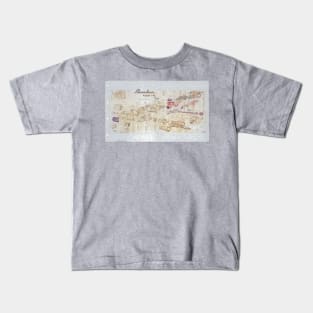 Beaulieu 4008 Schematic Chart Kids T-Shirt